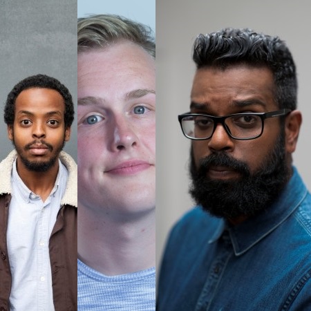 5-Jul Mo Omar Josh Jones and Romesh Ranganathan Tringe 2019.jpg