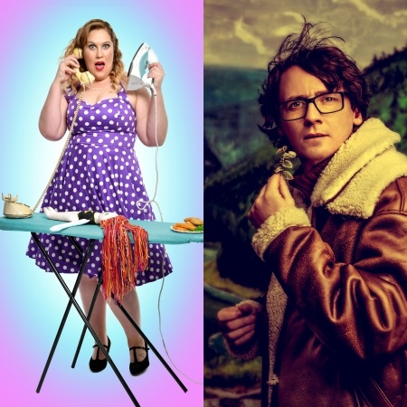 7-Jul Lucy Frederick and Ed Byrne Tringe 2019.jpg